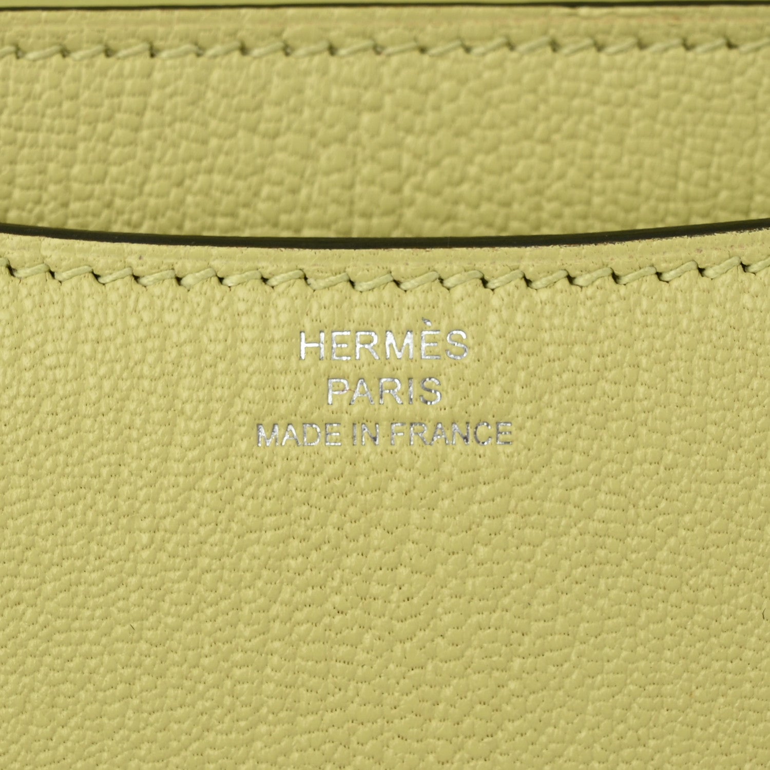 Hermes Chevre Mysore Constance 18 Jaune Bourgeon 6 of 11