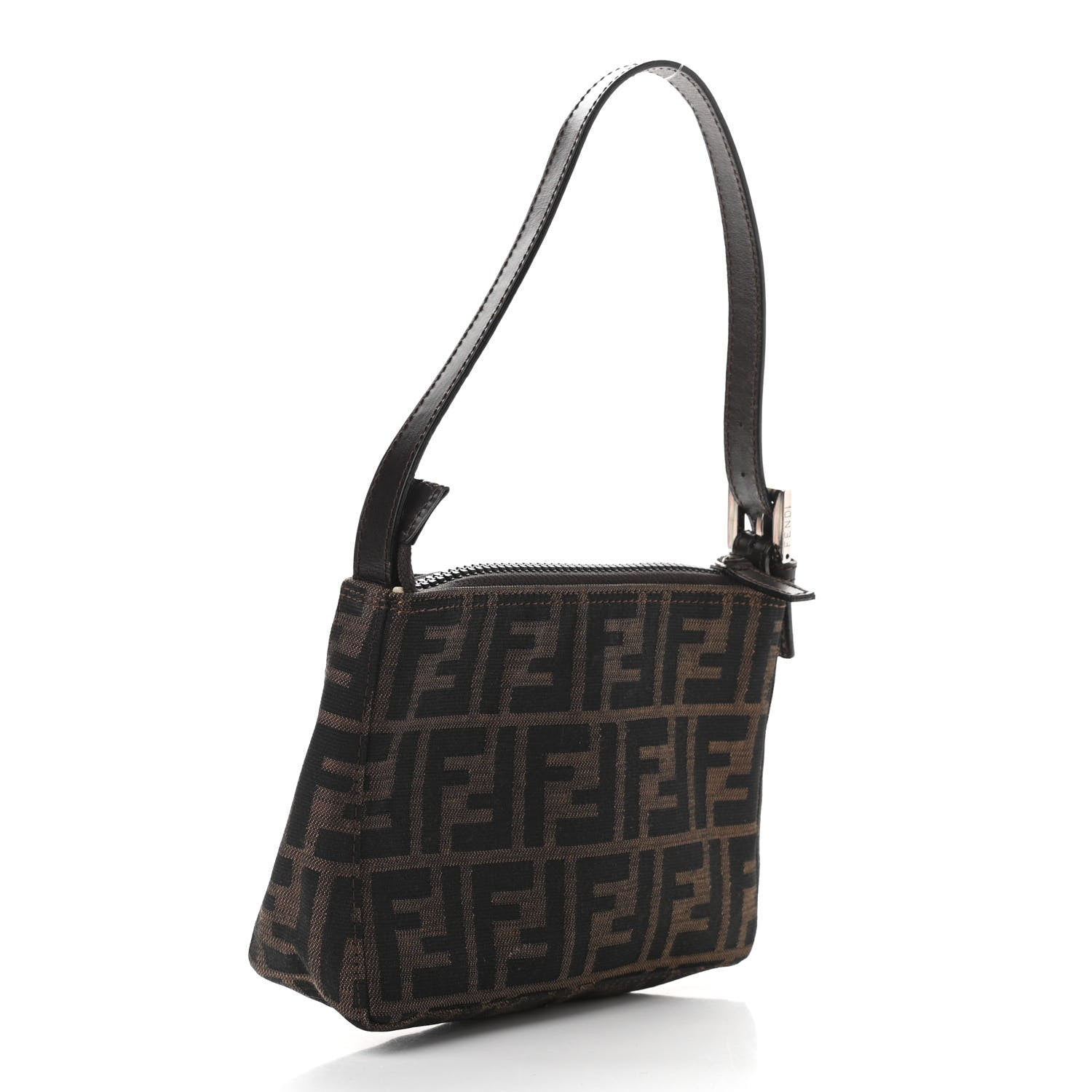 Fendi Zucca Mini Pochette Tobacco 2 of 10