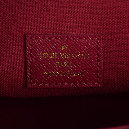 Louis Vuitton Monogram Pochette Felicie Chain Wallet Fuchsia 6 of 8