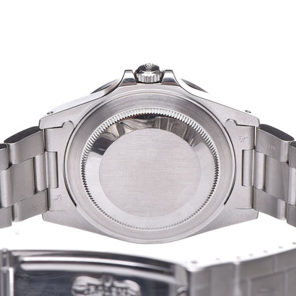 Rolex Stainless Steel 40mm Oyster Perpetual Date Explorer II Watch Black 16570 4 of 7