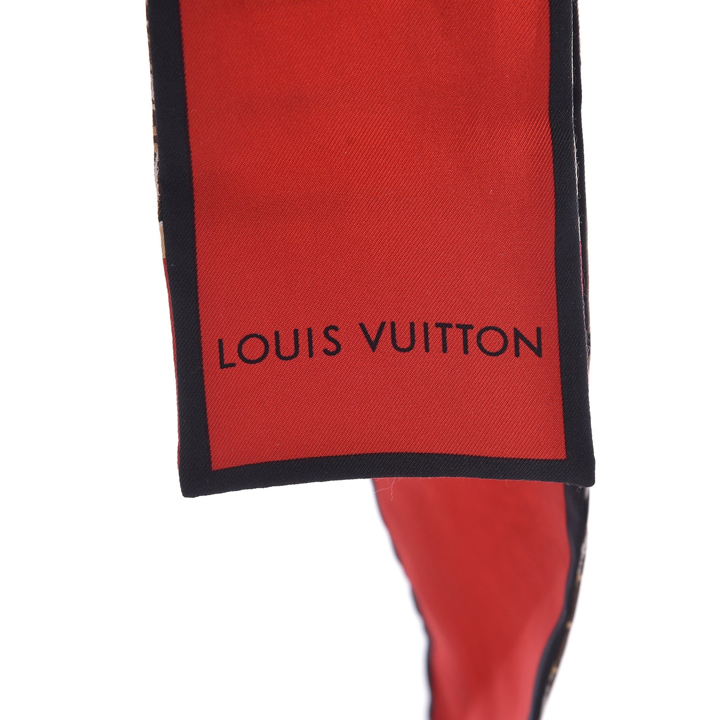 Silk Monogram Trunks Bandeau Brown