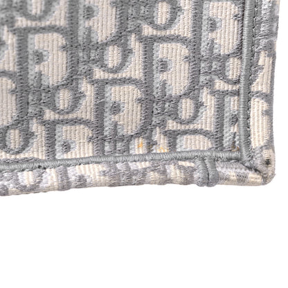 Christian Dior Oblique Medium Book Tote Grey 17 of 17