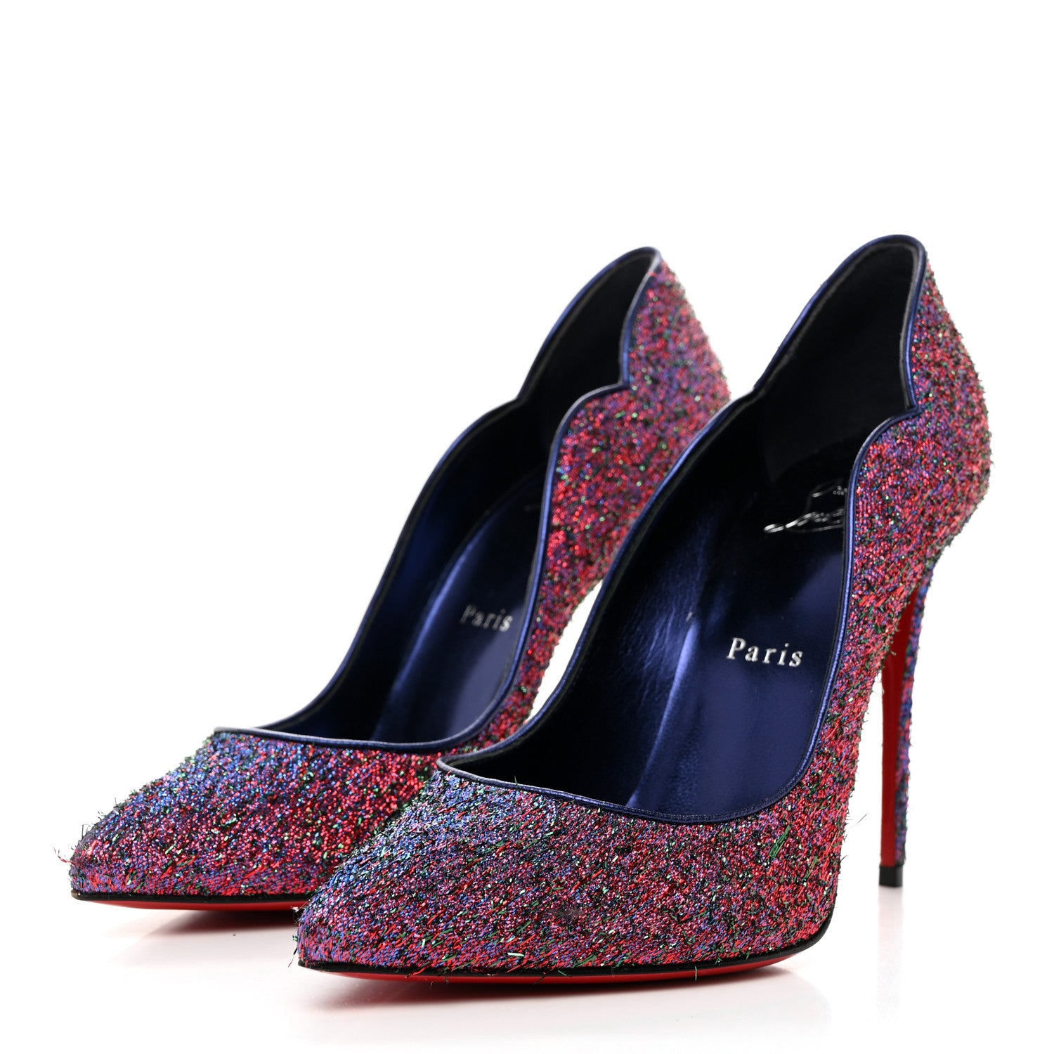 Christian Louboutin Glitter Hot Chick 100 Pumps 38 Multicolor 3 of 7