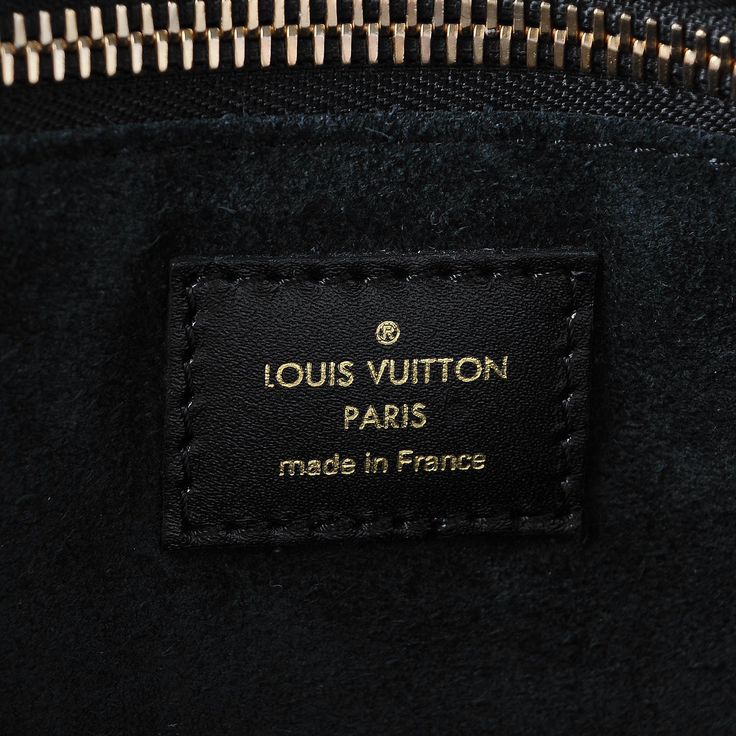 Louis Vuitton Veau Cachemire Tote W PM Black 6 of 7