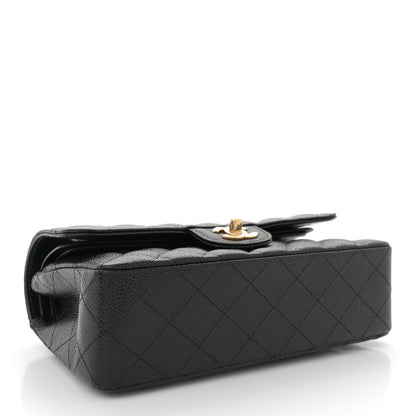 Chanel Caviar Quilted Small Double Flap Black 4 of 11