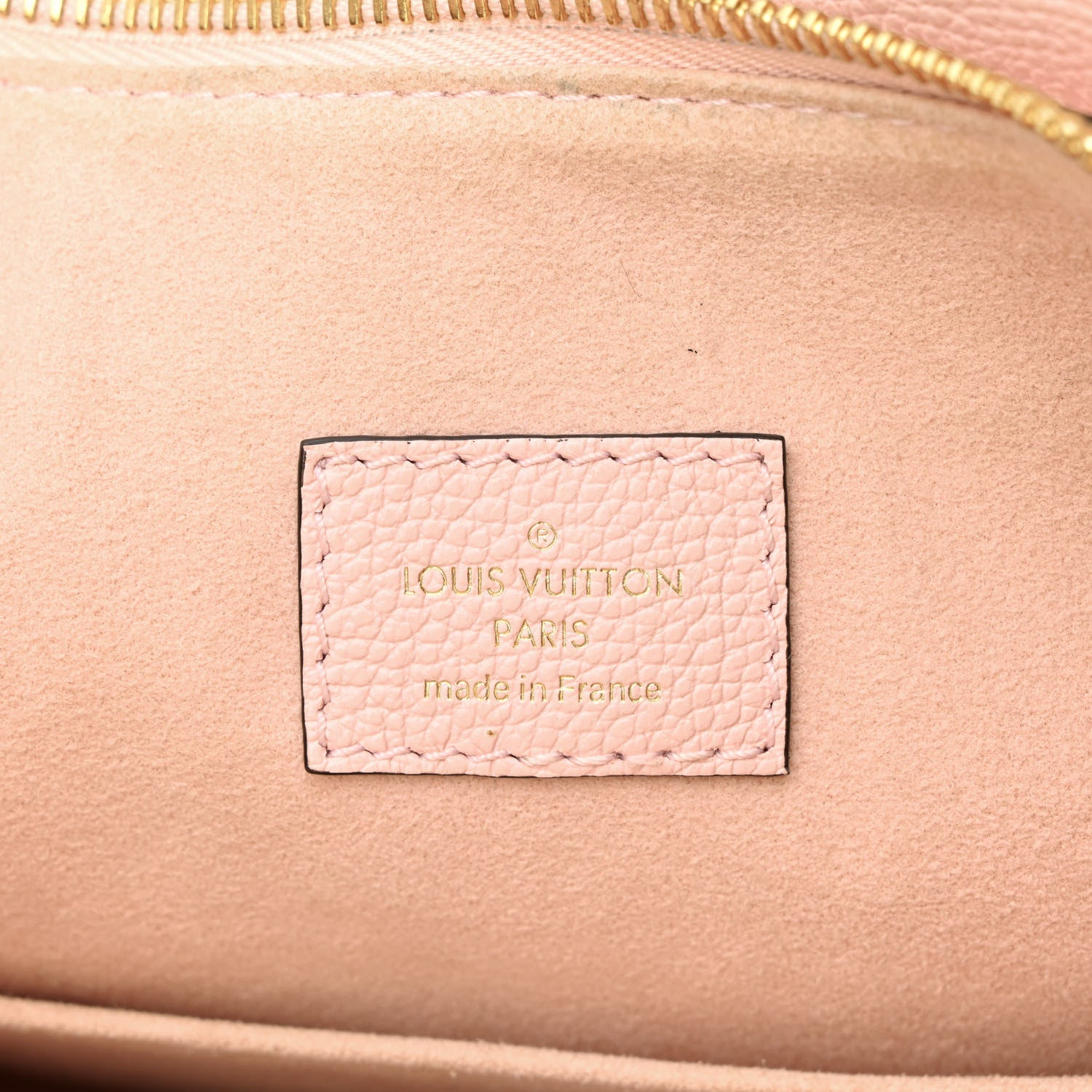 Louis Vuitton Empreinte Monogram Giant By The Pool Marshmallow Hobo PM Bouton De Rose 6 of 10