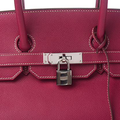 Hermes Epsom Candy Birkin 35 Tosca Rose Tyrien 7 of 7