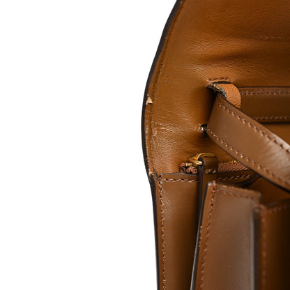 Celine Box Calfskin Medium Classic Box Flap Bag Camel 12 of 13