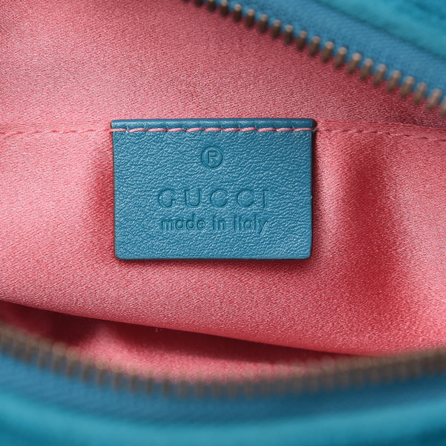Velvet Matelasse GG Marmont Belt Bag 85 34 Pavone Cyan