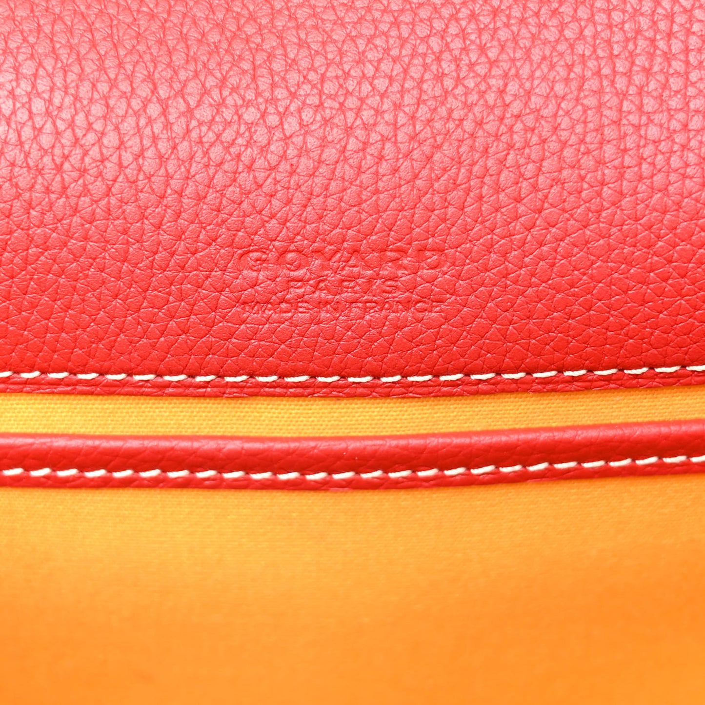 Goyardine Belvedere II PM Messenger Bag Red