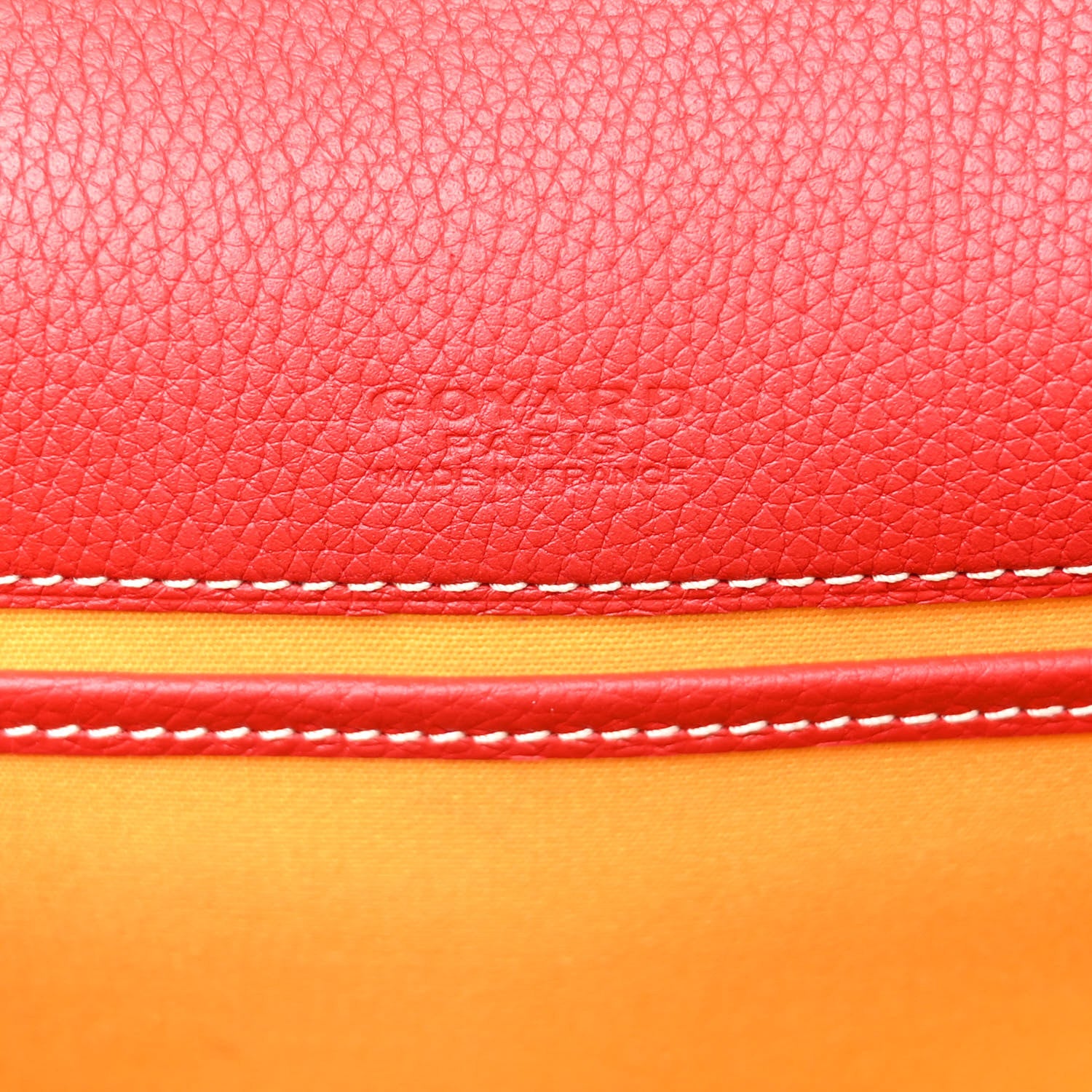 Goyard Goyardine Belvedere II PM Messenger Bag Red 6 of 9