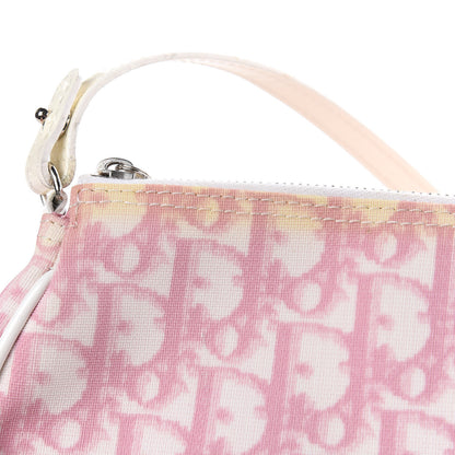 Christian Dior Monogram Mini Saddle Pochette Pink 8 of 15