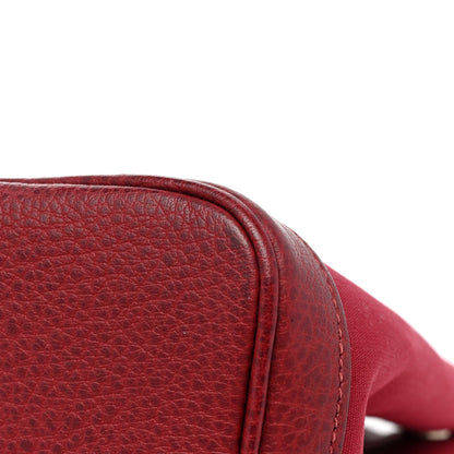 Hermes Toile Buffle Garden Party 30 TPM Rouge Imperial 11 of 11