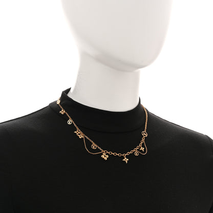 Louis Vuitton Metal Blooming Supple Necklace Gold 2 of 8
