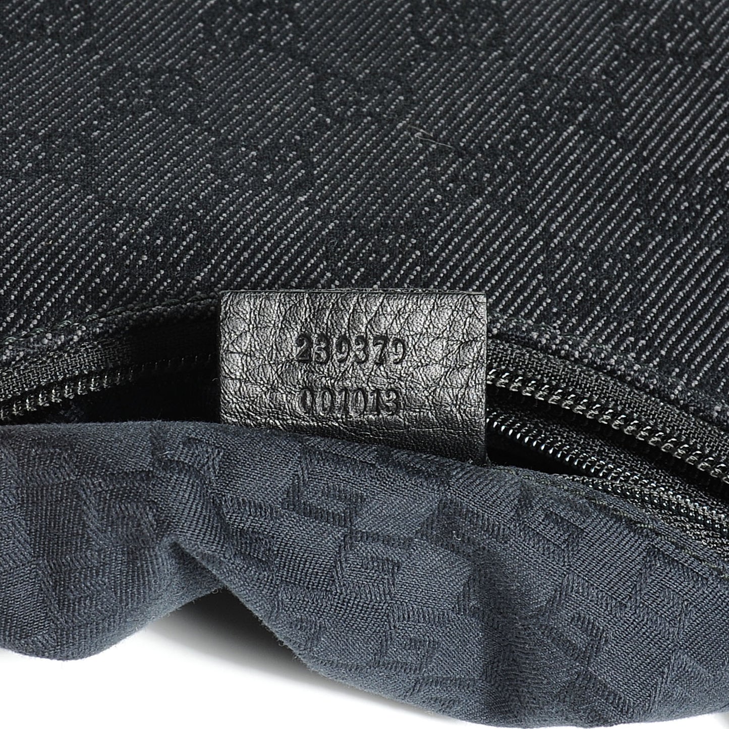 Monogram Shoulder Bag Black