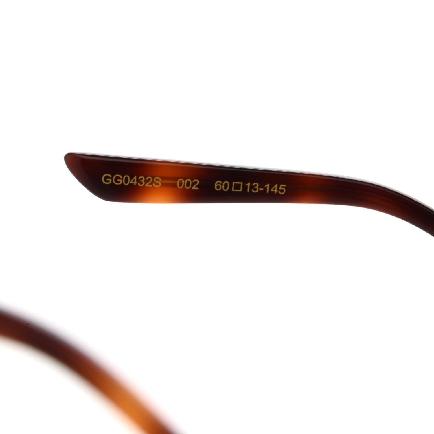 Gucci Aviator Sunglasses GG0432S Gold 5 of 7