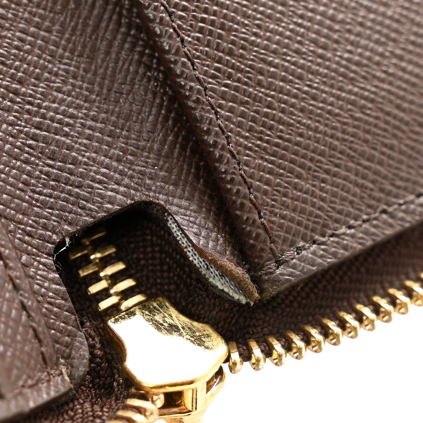 Damier Ebene Zippy Compact Wallet