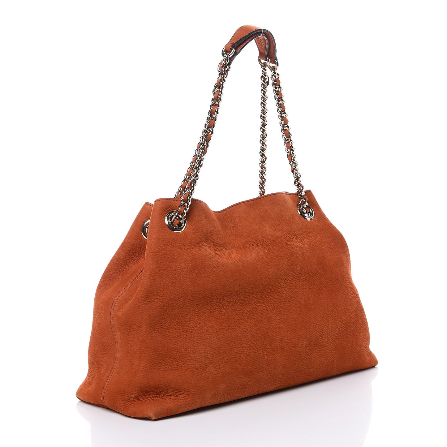 Vitello Range Medium Soho Chain Shoulder Bag Old Whisky