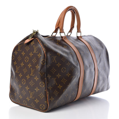 Louis Vuitton Monogram Keepall 45 3 of 12