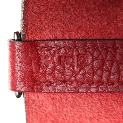Hermes Taurillon Clemence Picotin Lock 18 PM Rouge Garance 6 of 9