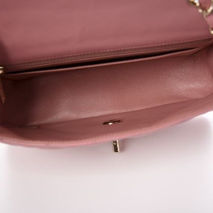 Chanel Lambskin Quilted Mini Rectangular Flap Pink 4 of 10