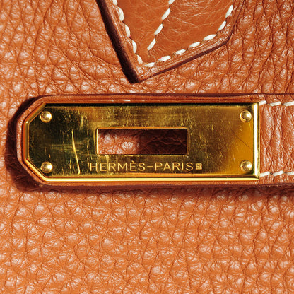 Hermes Togo Birkin 35 Gold 6 of 11