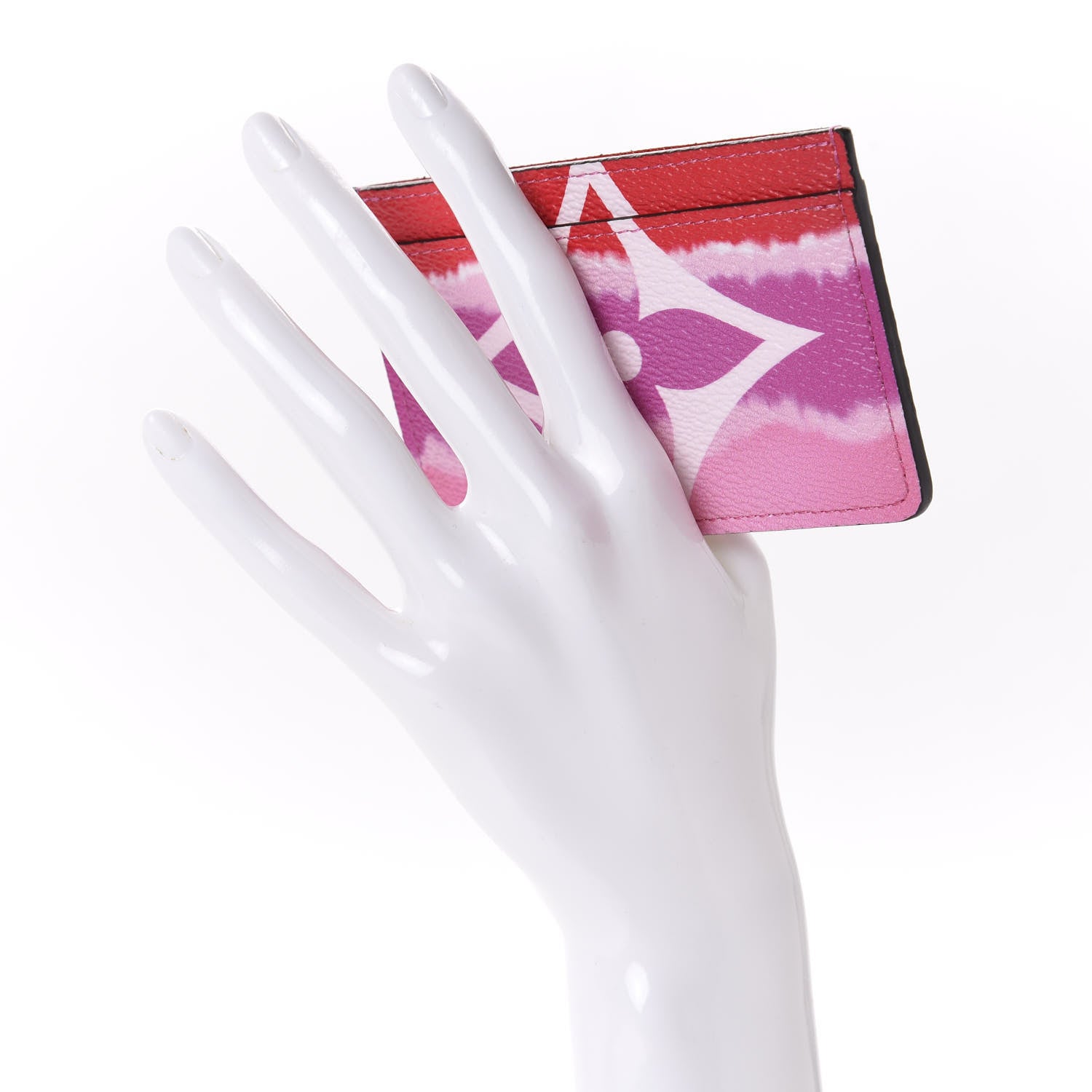 Louis Vuitton Monogram Escale Card Holder Rouge 2 of 7