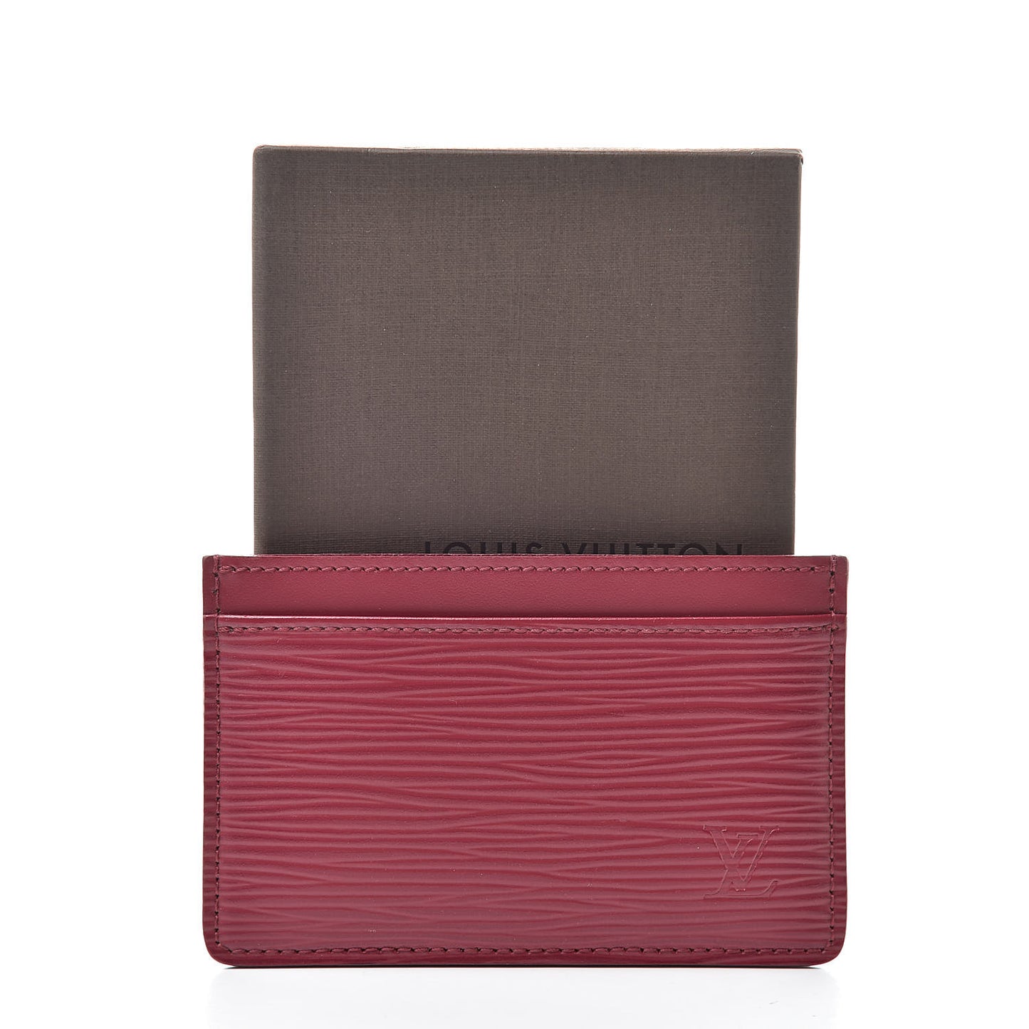 Epi Card Holder Fuchsia