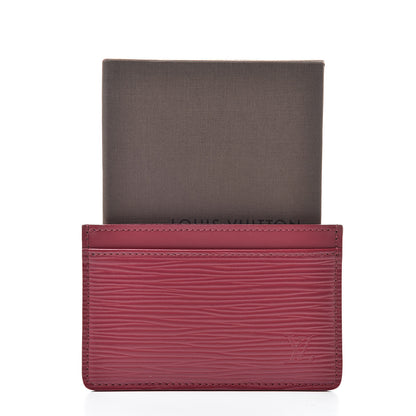 Louis Vuitton Epi Card Holder Fuchsia 8 of 8