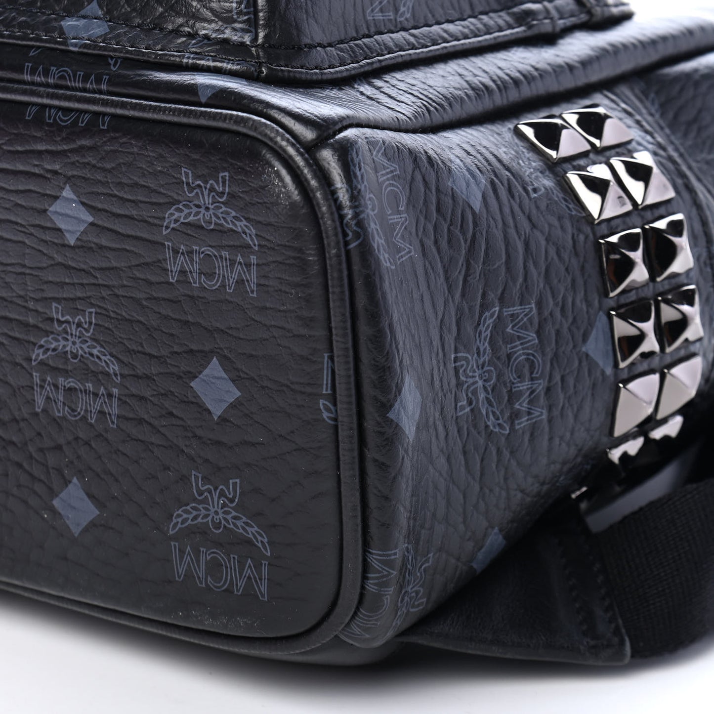 Visetos Side Stud Mini Stark Backpack Black