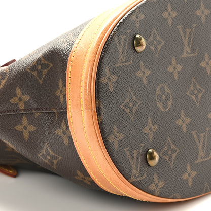 Louis Vuitton Monogram Petit Bucket 23 7 of 10