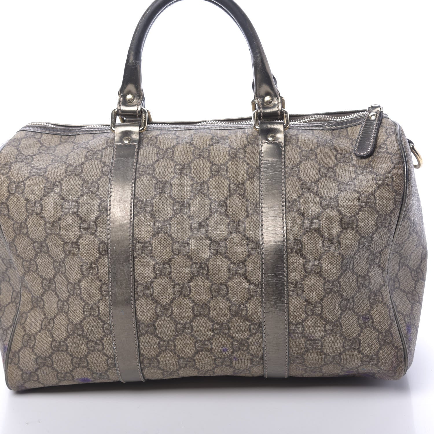 Gucci GG Plus Monogram Medium Joy Boston Pewter 14 of 20