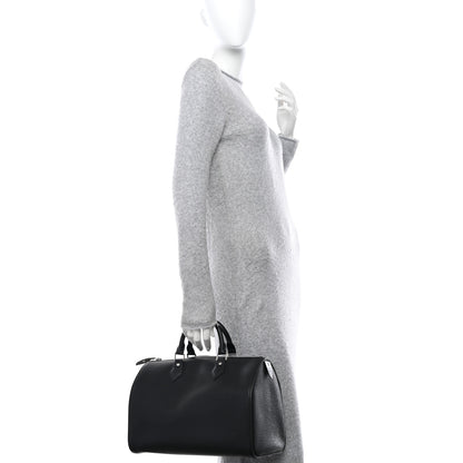 Louis Vuitton LOUIS VUITTON Epi Speedy 30 Black 2 of 12