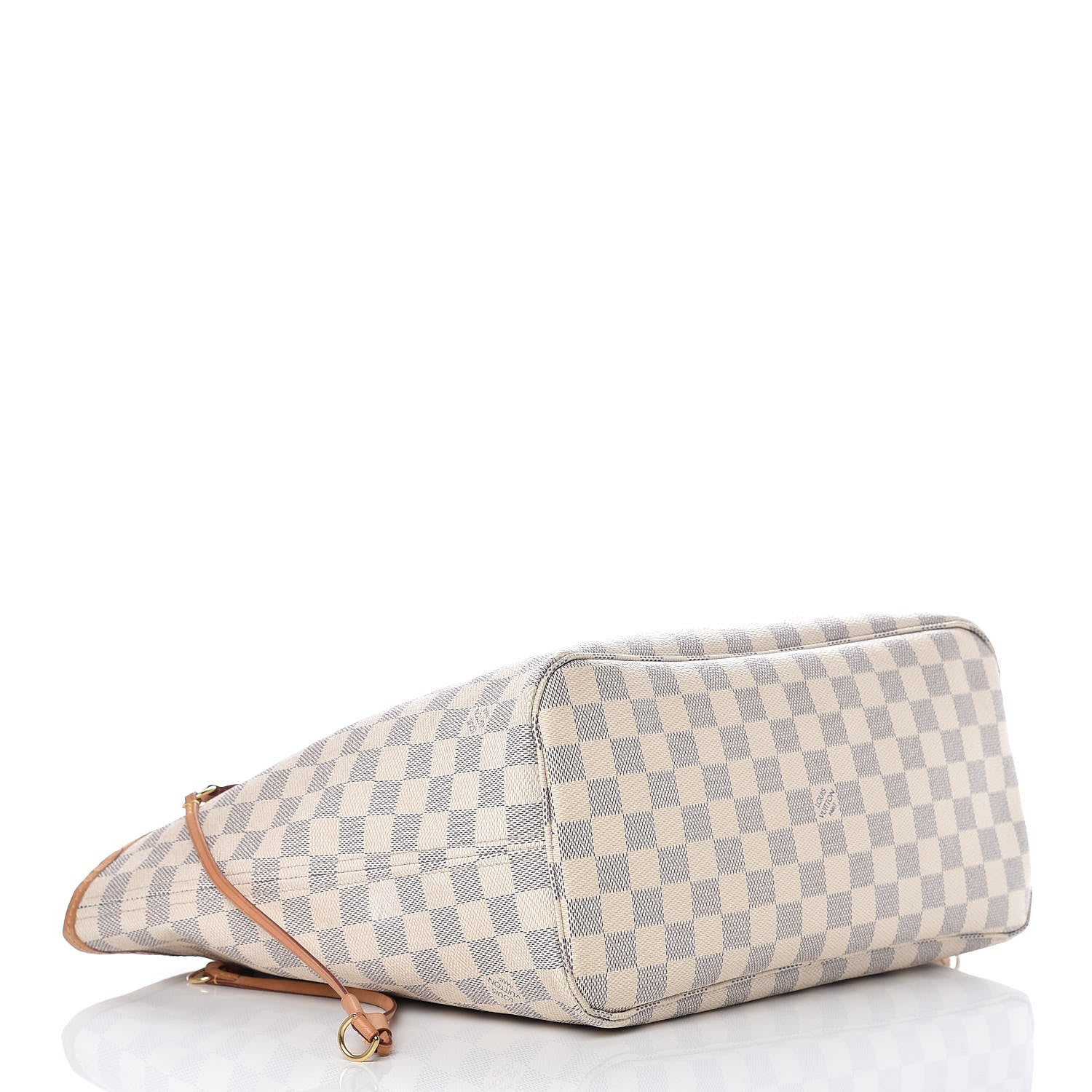 Louis Vuitton Damier Azur Neo Neverfull MM Rose Ballerine 5 of 16