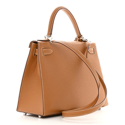 Hermes Epsom Kelly Sellier 28 Gold 3 of 14