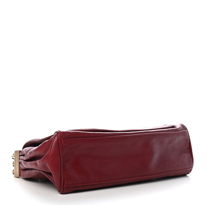 Chanel Calfskin Small Rock and Chain Flap Dark Red 4 of 9