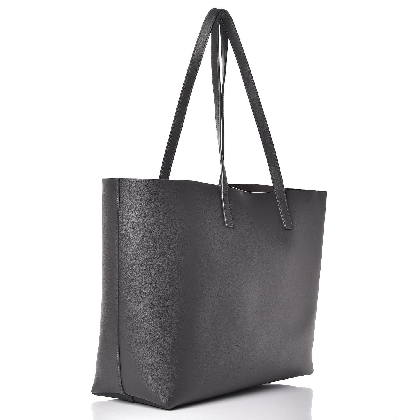 Calfskin Large Shopping Tote Storm