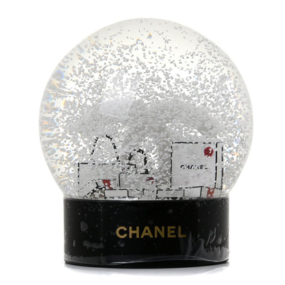 Chanel Glass CC Shopping Bag Snow Globe 3 of 4