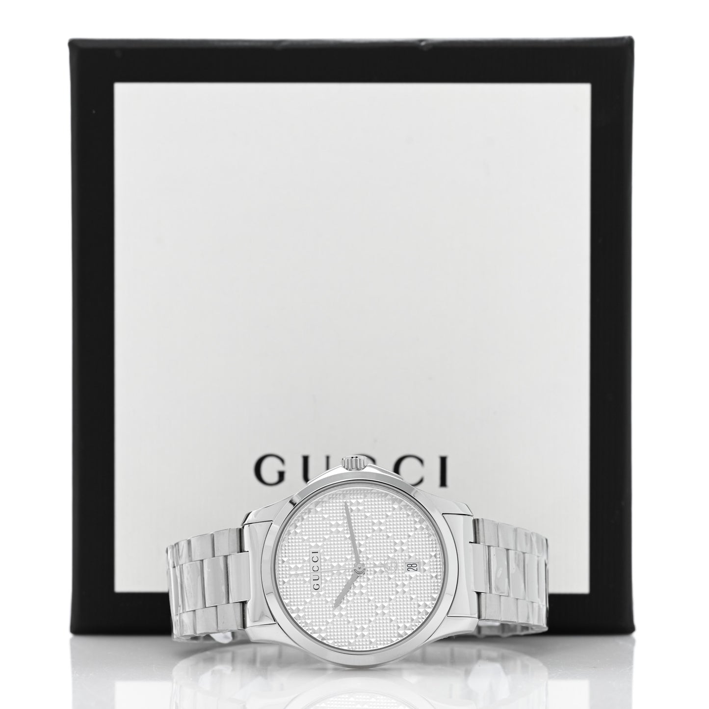 Stainless Steel 38mm G-Timeless Diamante Quartz Watch