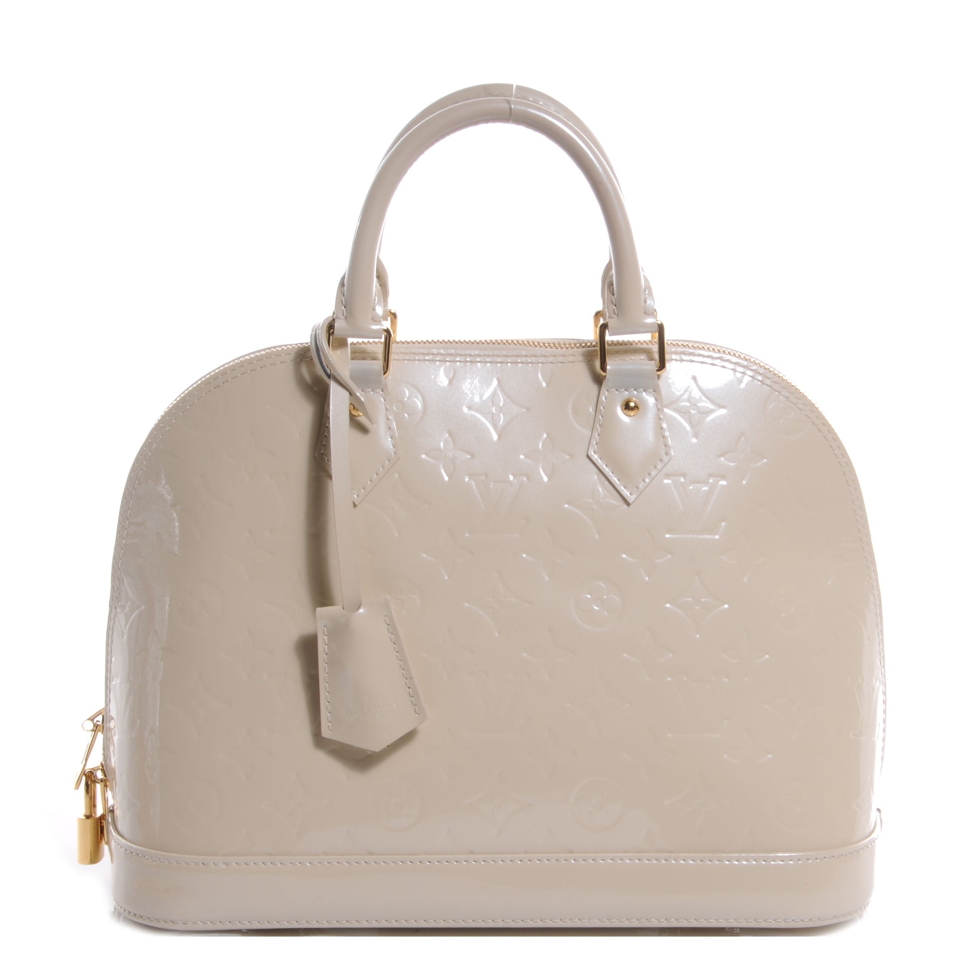 Louis Vuitton Vernis Alma PM Blanc Corail 1 of 9