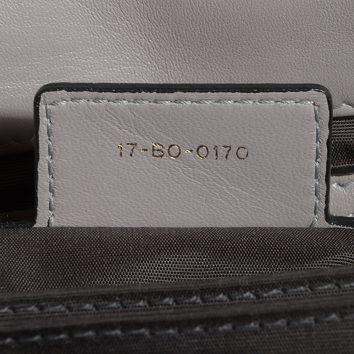 Christian Dior Gaufre Lambskin Cannage Delidior Large Flap Shoulder Bag Grey 7 of 7
