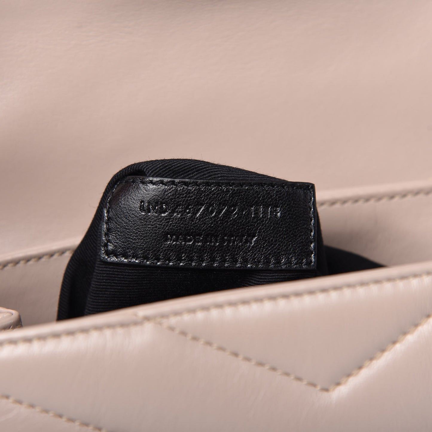Calfskin Y Quilted Monogram Toy Loulou Satchel Light Natural