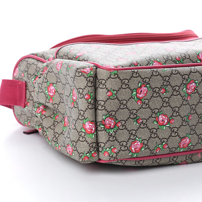 Gucci GG Supreme Monogram Rose Bud Diaper Bag Pink 7 of 8