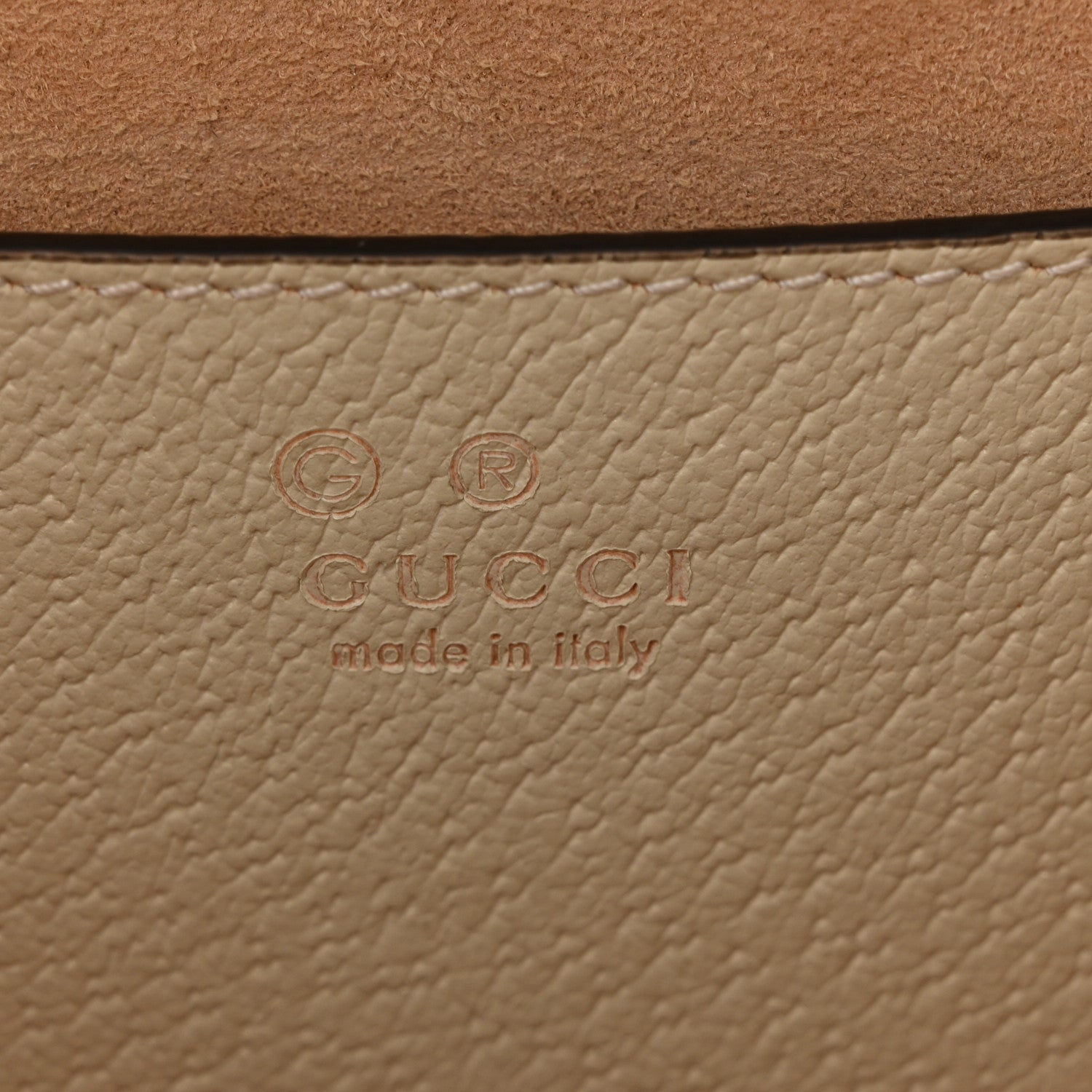 Gucci Textured Calfskin Web Small Ophidia Tote Bag Mystic White 6 of 12