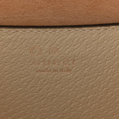Gucci Textured Calfskin Web Small Ophidia Tote Bag Mystic White 6 of 12