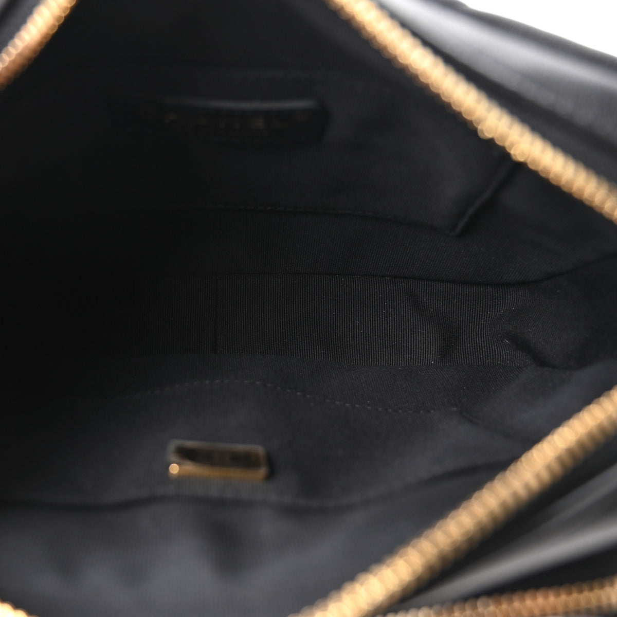 Chanel Calfskin Quilted Large Camera Case Black 5 of 10