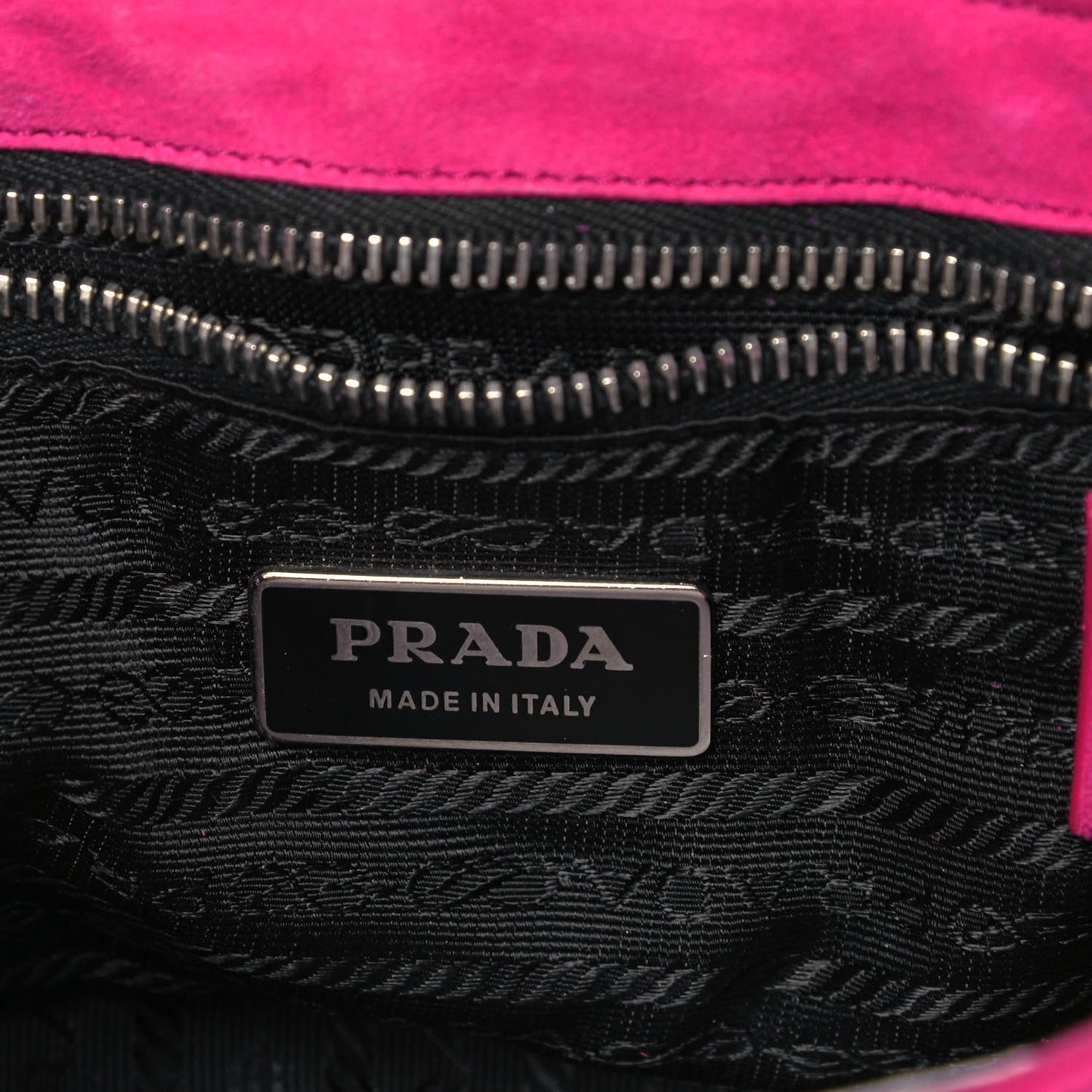 Scamosciato Suede Shoulder Bag Fuxia