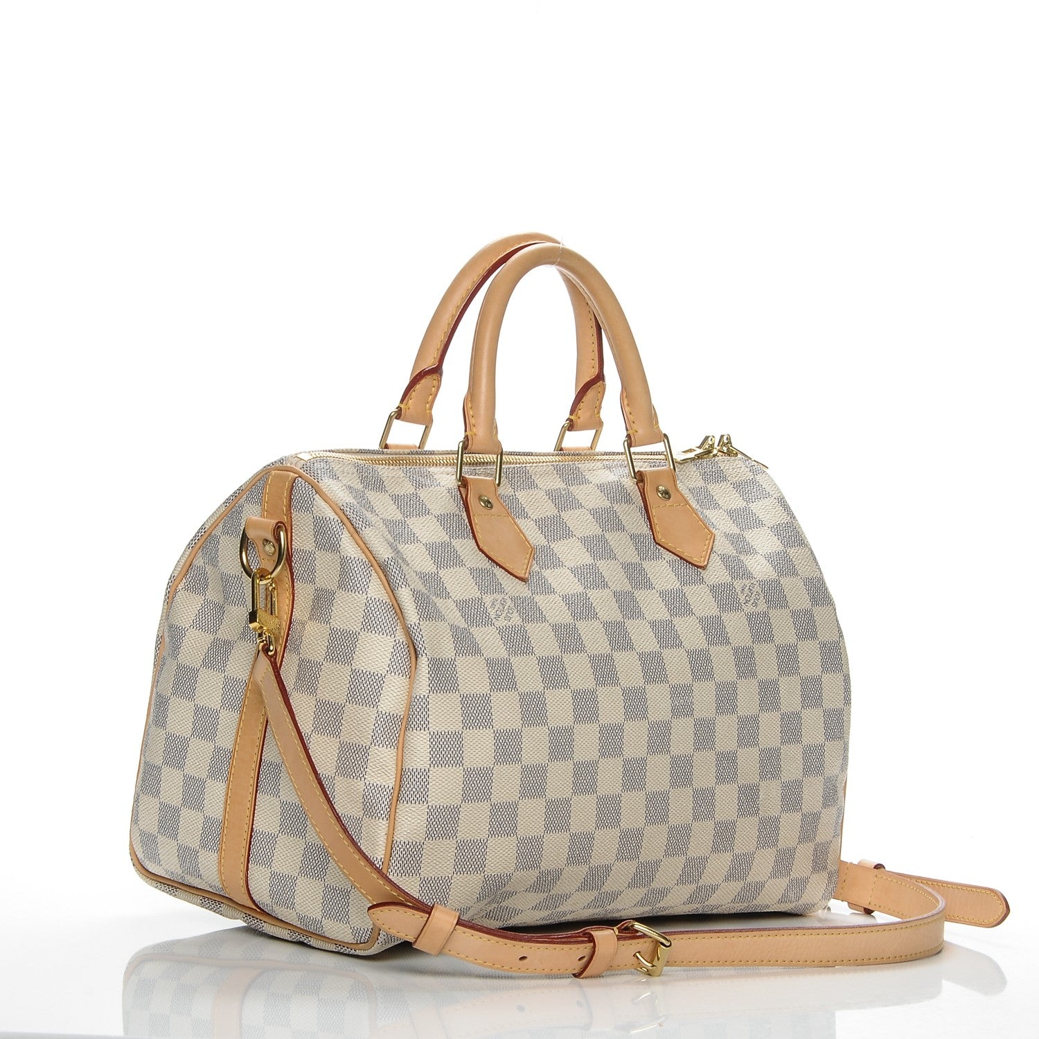 Louis Vuitton Damier Azur Speedy Bandouliere 30 3 of 7
