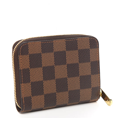 Louis Vuitton Damier Ebene Zippy Coin Purse 2 of 6