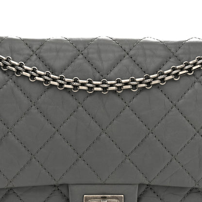 Chanel Aged Calfskin Quilted 2.55 Reissue 226 Flap Grey 8 of 11